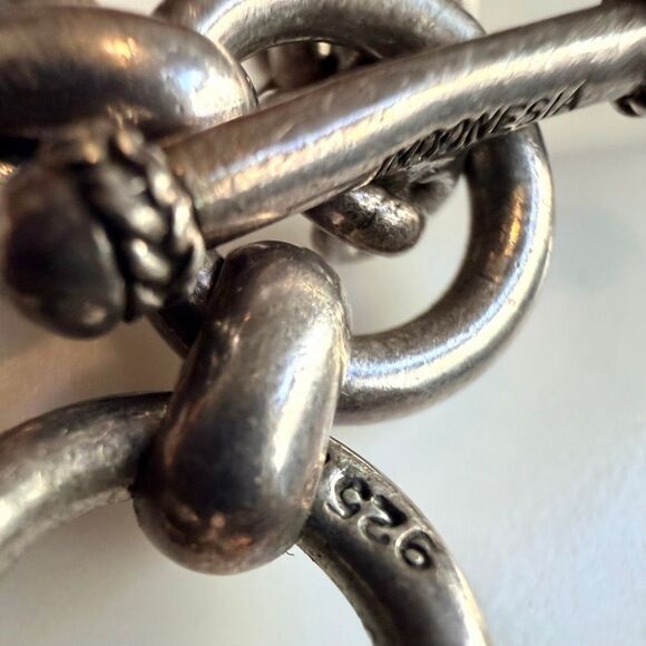 Suarti Bali Sterling Silver Watch Bracelet 925 Indonesia Vintage Artisan Watch main image 5